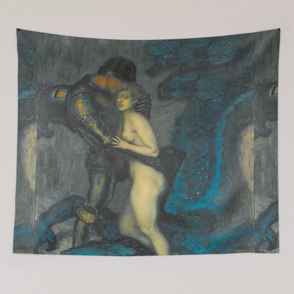 Item preview, The Dragon Slayer - Franz von Stuck  designed and sold by Vintage Designs +.