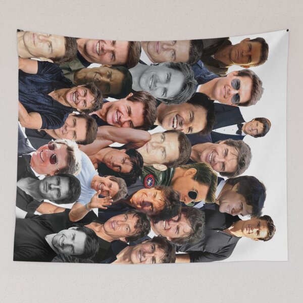 Item preview, tom cruise photo collage designed and sold by T-shirtakStore.
