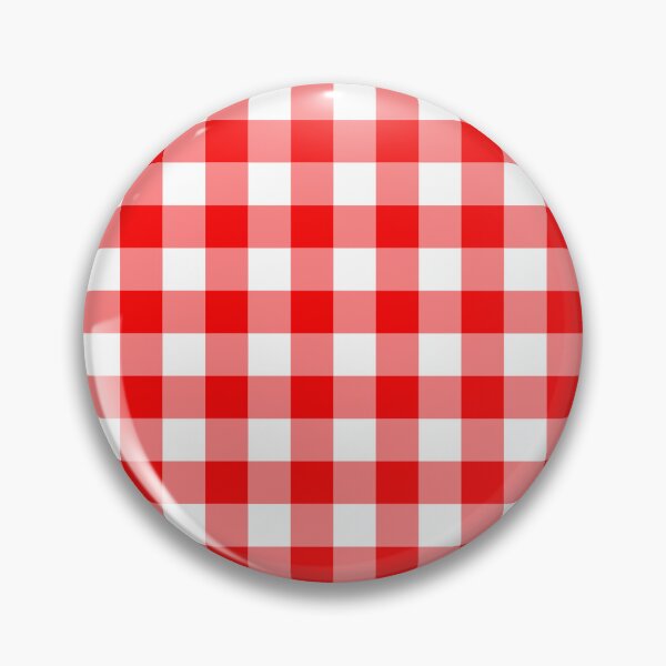 Item preview, Red gingham check pattern designed and sold by LaBelleMaison.