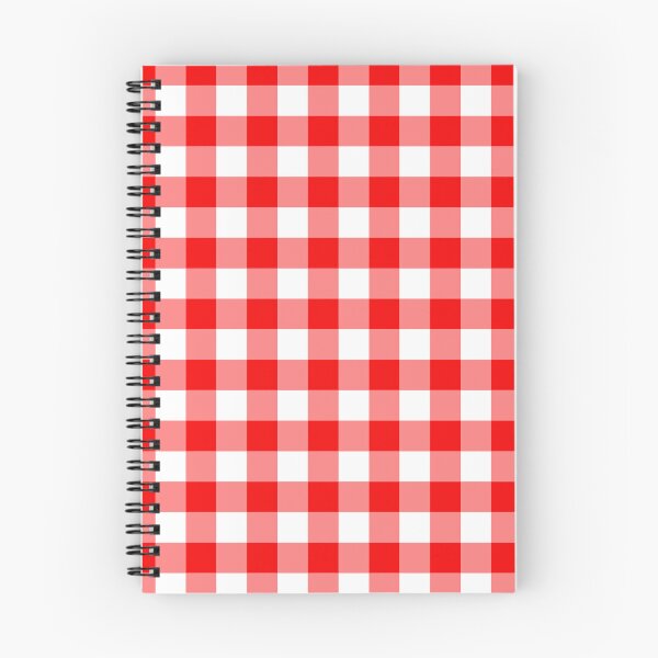 Item preview, Red gingham check pattern designed and sold by LaBelleMaison.
