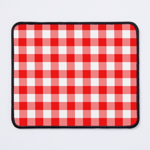 Item preview, Red gingham check pattern designed and sold by LaBelleMaison.