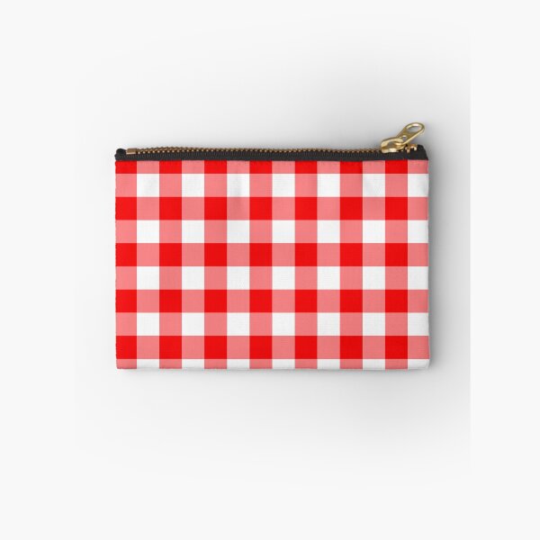 Item preview, Red gingham check pattern designed and sold by LaBelleMaison.