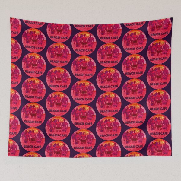 Item preview, BEACH CAFÉ (Beach Sunset Collection) designed and sold by LiverpoolStore.