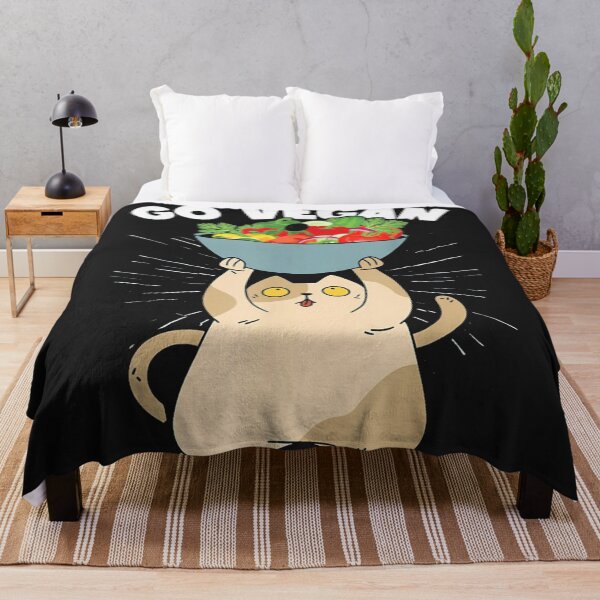 Item preview, Go Vegan Right Meow designed and sold by anhemdori2022.