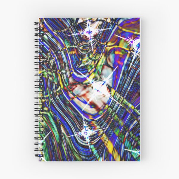 Item preview, Glow colorful waves, glitter sparks abstract background designed and sold by BeInTouch.