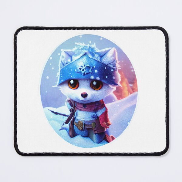 Item preview, cute white fox animal designed and sold by ShopThousand.
