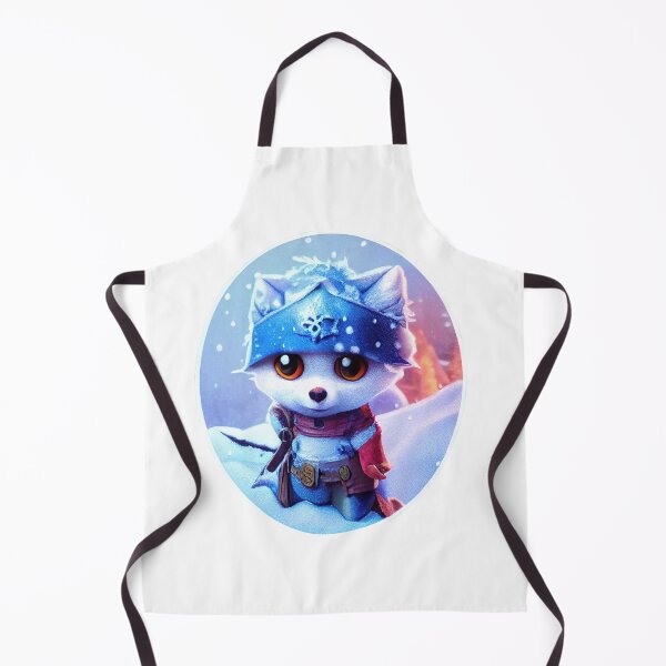 Item preview, cute white fox animal designed and sold by ShopThousand.