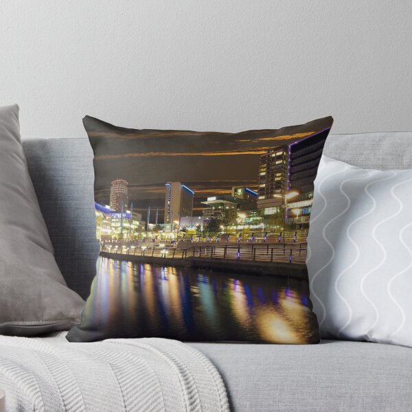 Item preview, Media City at Night designed and sold by yeamanphoto.