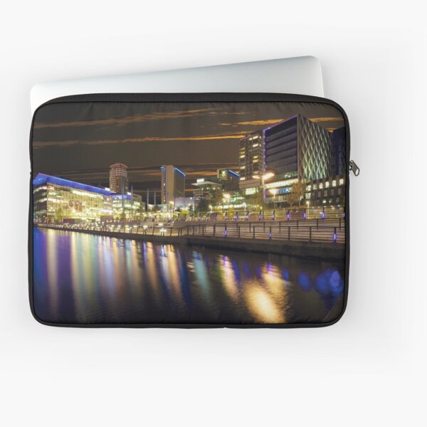 Item preview, Media City at Night designed and sold by yeamanphoto.