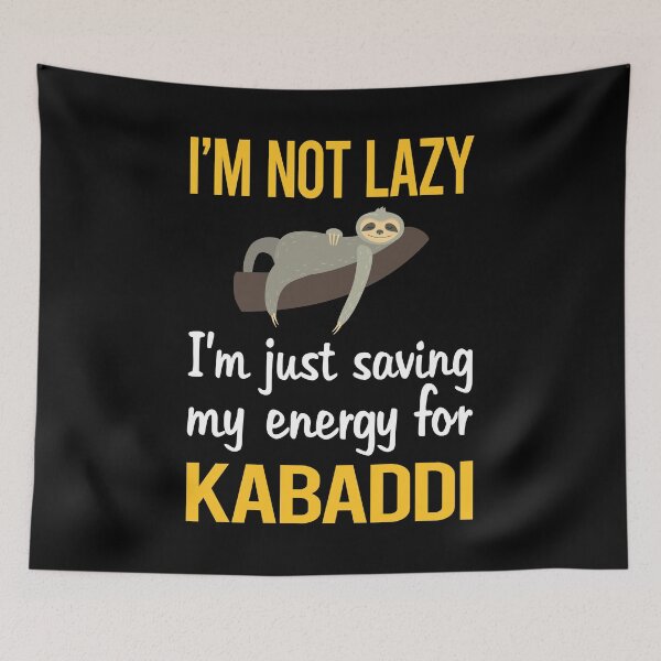 Item preview, Saving Energy Kabaddi designed and sold by Dividestore.