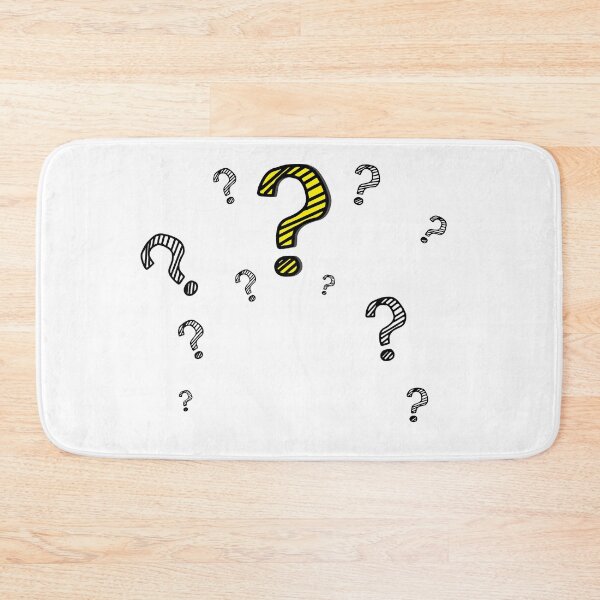 Item preview, Hand drawn doodle question marks designed and sold by ployaung.