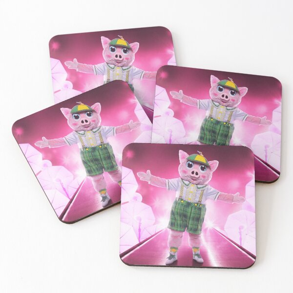 Item preview, Masked singer piglet  designed and sold by JanBidinger.