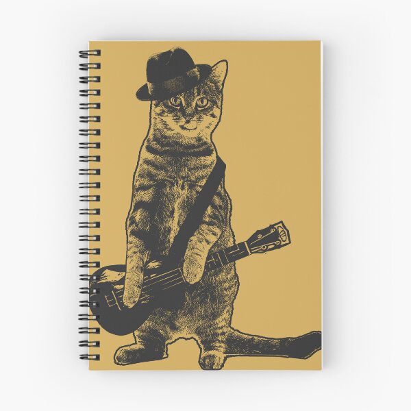 Item preview, Kitty wielding ukulele  designed and sold by autoboxdesign.