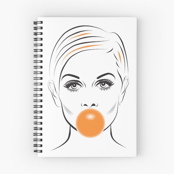 Item preview, Retrato de Twiggy Bubble Gum designed and sold by MPillustration.