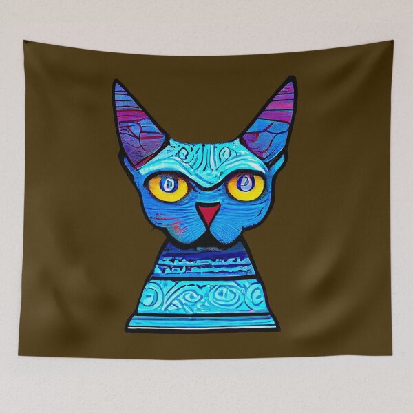 Aperçu de l'œuvre Chat Sphynx 24 créée et vendue par Catator.