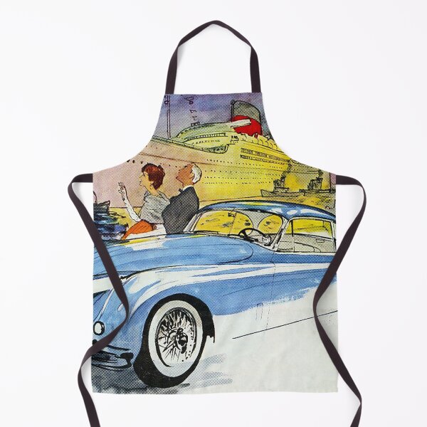 Item preview, Jaquar, Luxury car, Cruise Ship, Luxury Travel, Steamship, Rich People, Luxury Car Watercolor designed and sold by Nostrathomas66.