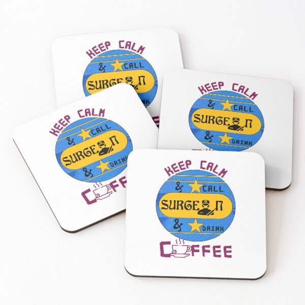 Item preview, Keep calm and call surgeon,,,, and drink coffee,  designed and sold by Chakilogy.
