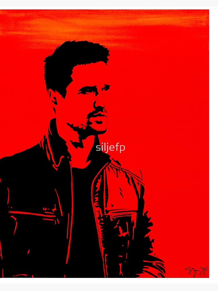 Grant Ward Art Board Print By Siljefp Redbubble