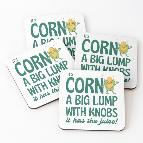 Artikelvorschau, Retro von It's Corn! Ein großer Klumpen mit Noppen, der hat den Saft! Tick Tack entworfen und verkauft von ibeargifts.