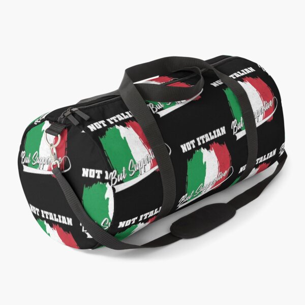 Item preview, Not Italian But Supportive - Funny Cute Italian Flag Design designed and sold by ALITOPRINCE.
