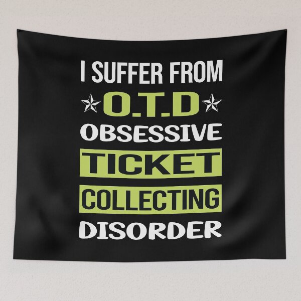 Item preview, Obsessive Love Ticket Collecting Tickets designed and sold by DrearyStore60.