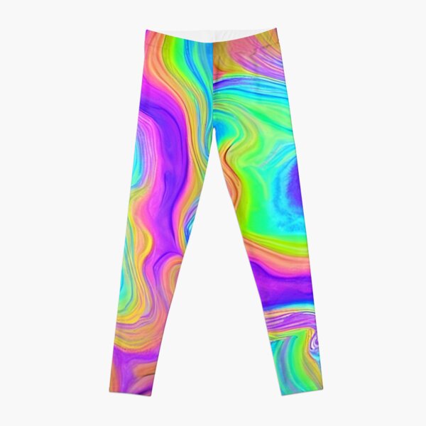 Ladies Rainbow Leggings