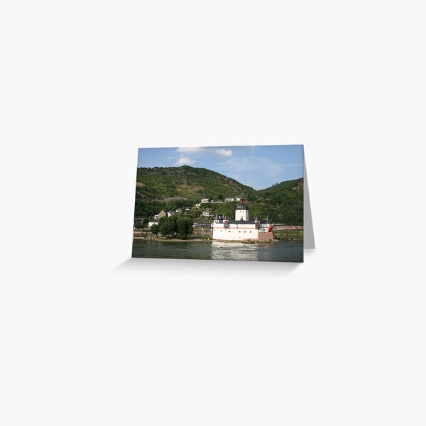 Burg Pfalz Greeting Card