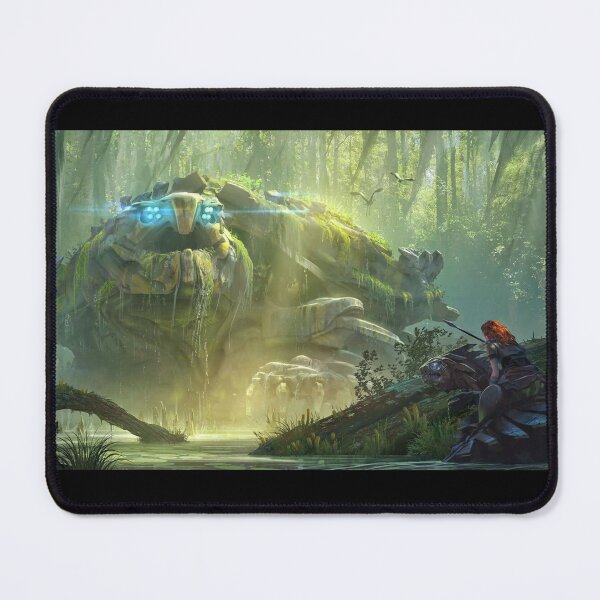 Item preview, horizon cybernature mystic forest turtle designed and sold by FractiousTank.