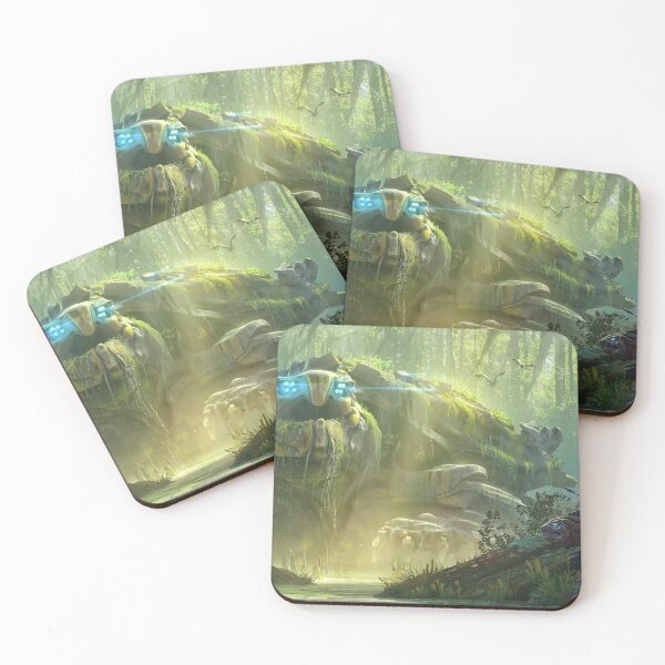 Item preview, horizon cybernature mystic forest turtle designed and sold by FractiousTank.