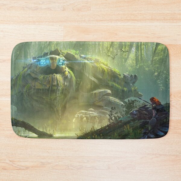Item preview, horizon cybernature mystic forest turtle designed and sold by FractiousTank.