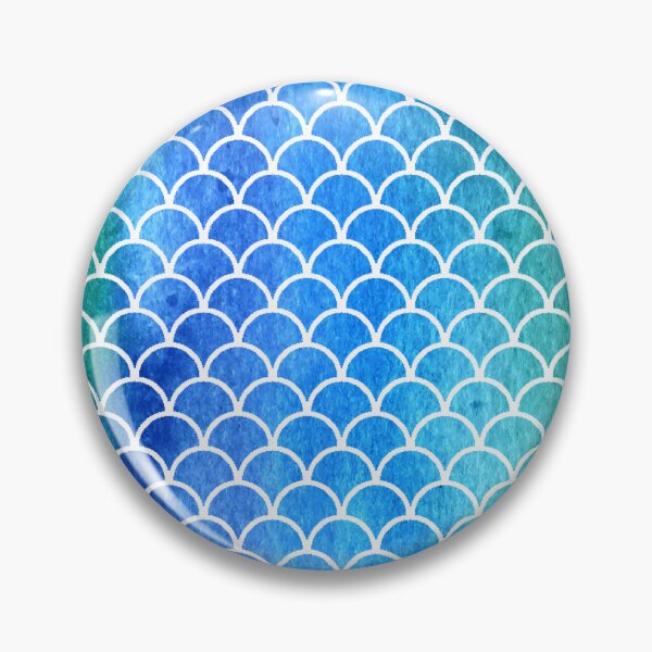 Item preview, Blue Green Mermaid Scales designed and sold by PotluckPrints.