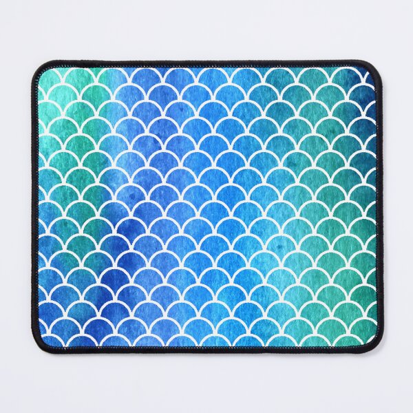 Item preview, Blue Green Mermaid Scales designed and sold by PotluckPrints.