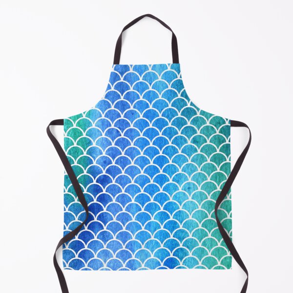 Item preview, Blue Green Mermaid Scales designed and sold by PotluckPrints.