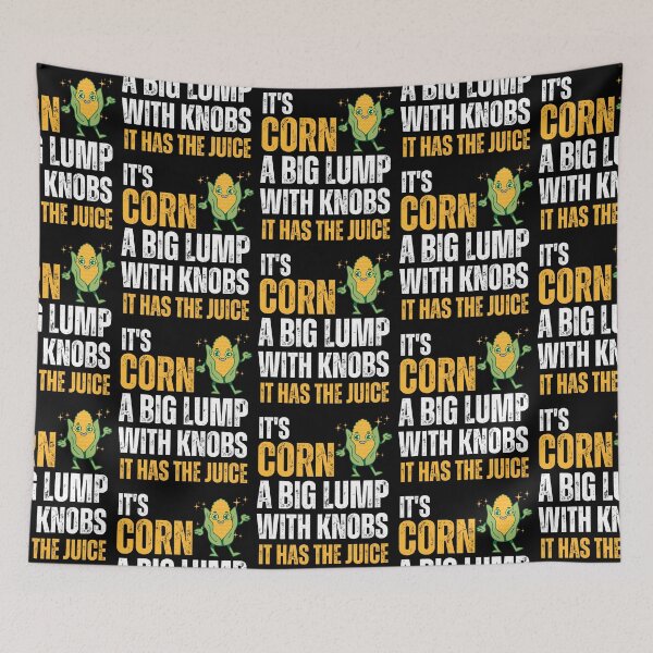 Item preview, It's Corn! A big lump with knobs, it has the juice! Retro tiktok designed and sold by ibeargifts.