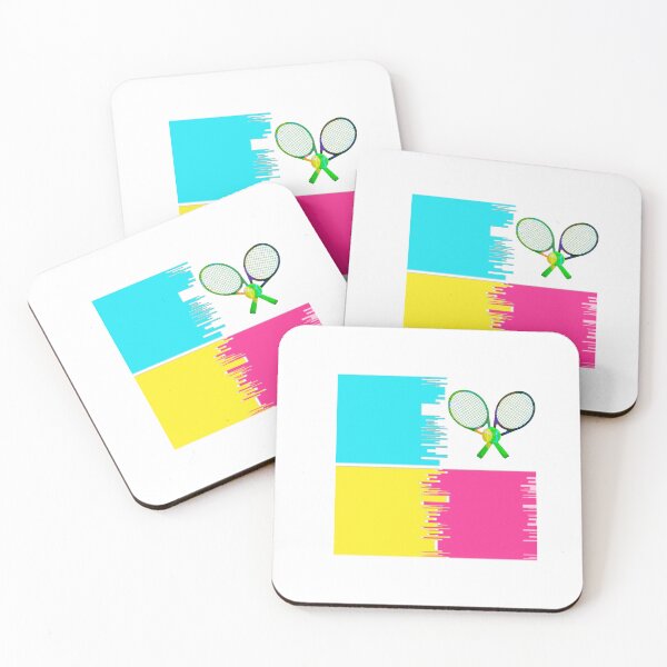 Item preview, CMYK Tennis designed and sold by Lyssarien.