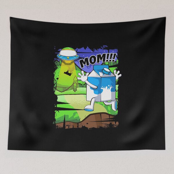 Item preview, Mom Cow Alien Abduction UFO Space Science Fiction Fun Aliens designed and sold by Andy8891.