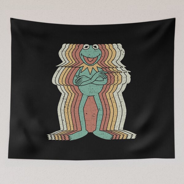 Item preview, Vintage Kermit The Frog designed and sold by ValentinaHramov.