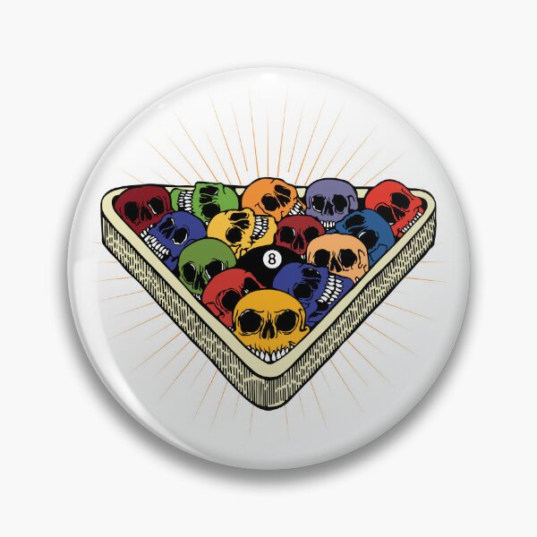 Item preview, Snooker, Pool, Billiards, Dead, Skull, (W) designed and sold by Vaccine159.