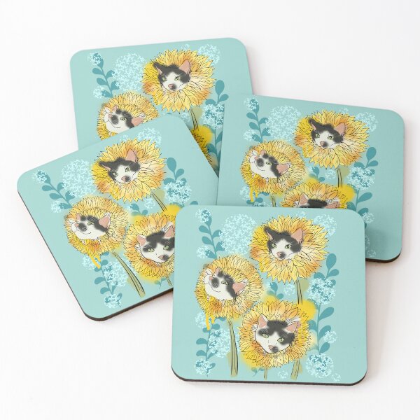 Item preview, Goose The Sunflower Kitty  designed and sold by missmann.