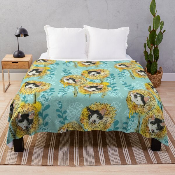 Item preview, Goose The Sunflower Kitty designed and sold by missmann.