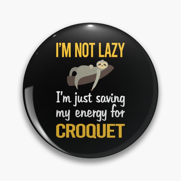 Item preview, Saving Energy Croquet designed and sold by Dividestore.