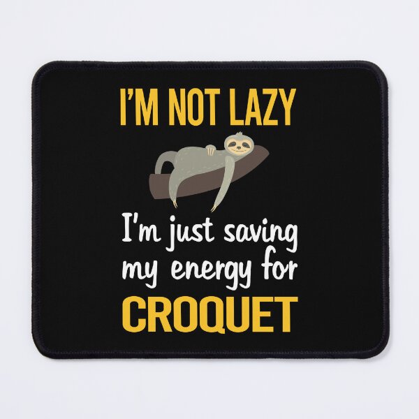 Item preview, Saving Energy Croquet designed and sold by Dividestore.