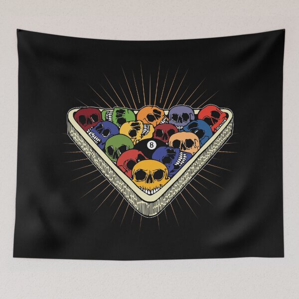 Item preview, Snooker, Pool, Billiards, Dead, Skull, (B) designed and sold by Vaccine159.