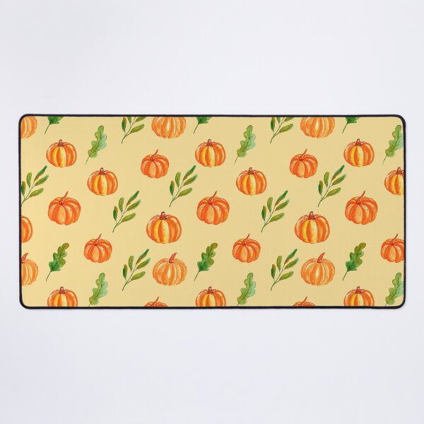 Item preview, Watercolor pumpkins seamless pattern designed and sold by pinkyfish1010.