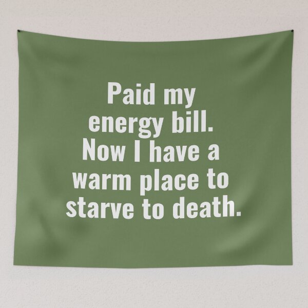 Item preview, Paying the Energy Bill designed and sold by LamaraK.