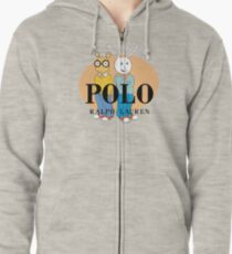 Bär und Hase Hoodie mit Reißverschluss