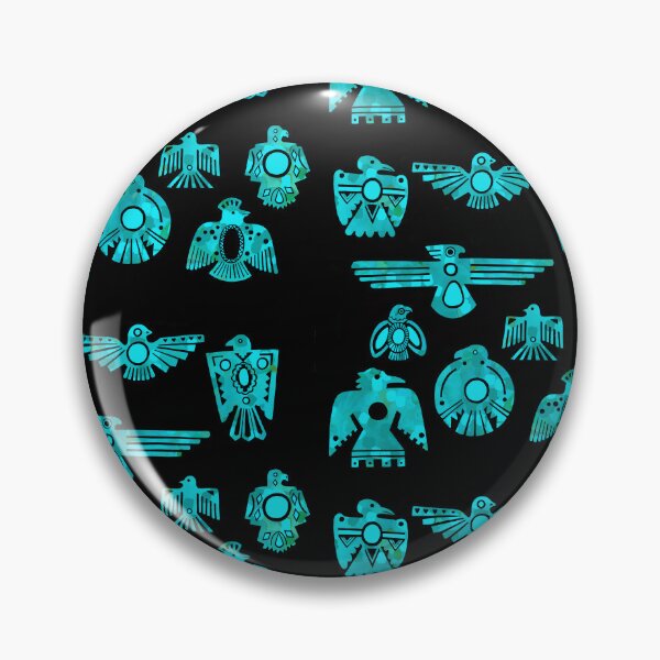 Item preview, Turquoise Thunderbirds designed and sold by Adair Sullivan.