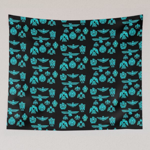 Item preview, Turquoise Thunderbirds designed and sold by Adair Sullivan.