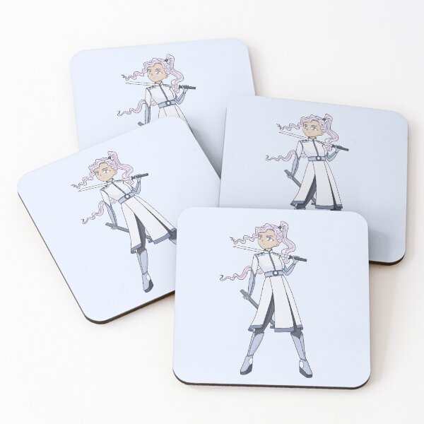 Item preview, Purple-Haired Manga Space Warrior designed and sold by kabocha-chan.