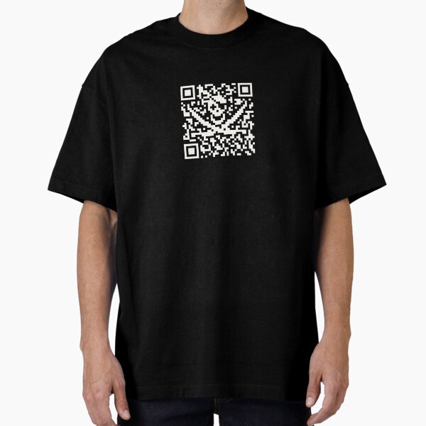 QR Piracy Oversized T-Shirt